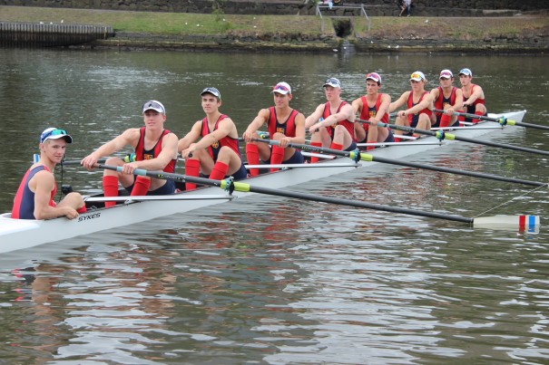 Top Boys School, Brighton grammar School, 1st VIII Rowers 2015