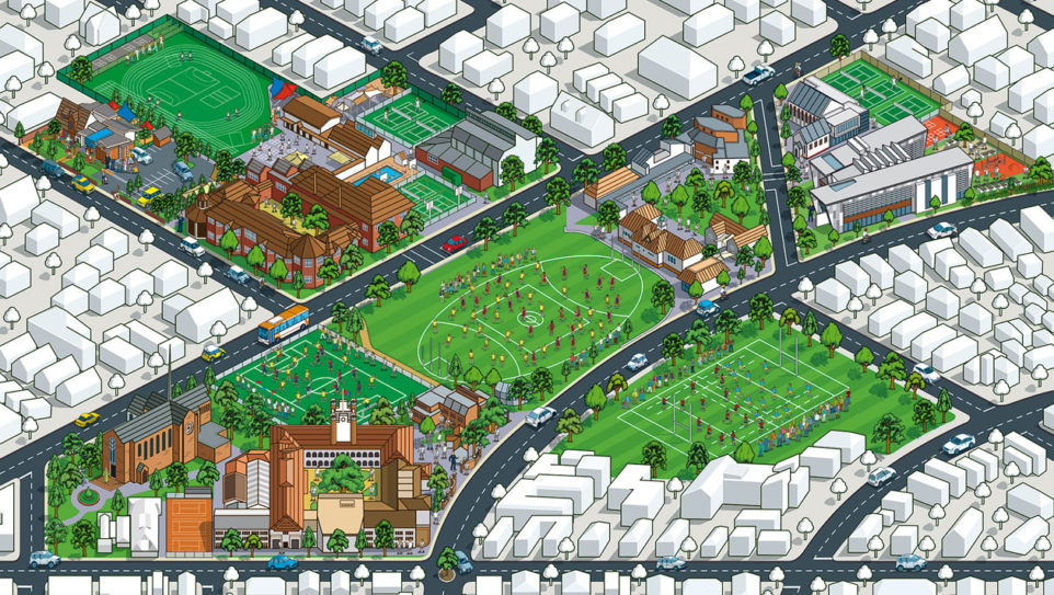 Brighton grammar School Map