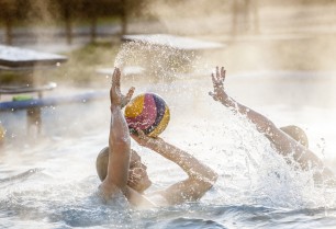 Brighton Grammar Boys train for APS Water Polo