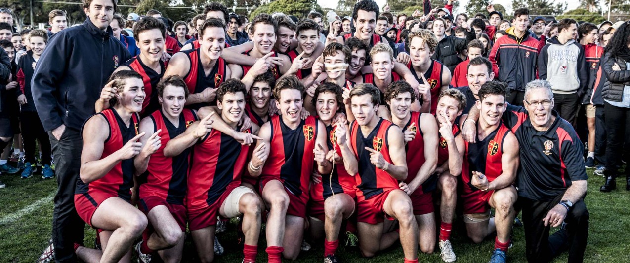 2015 APS AFL Premiership Team, Brighton grammar School
