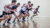 Top Boys School, Brighton Grammar, Brighton Grammar, Students doing Beep Test