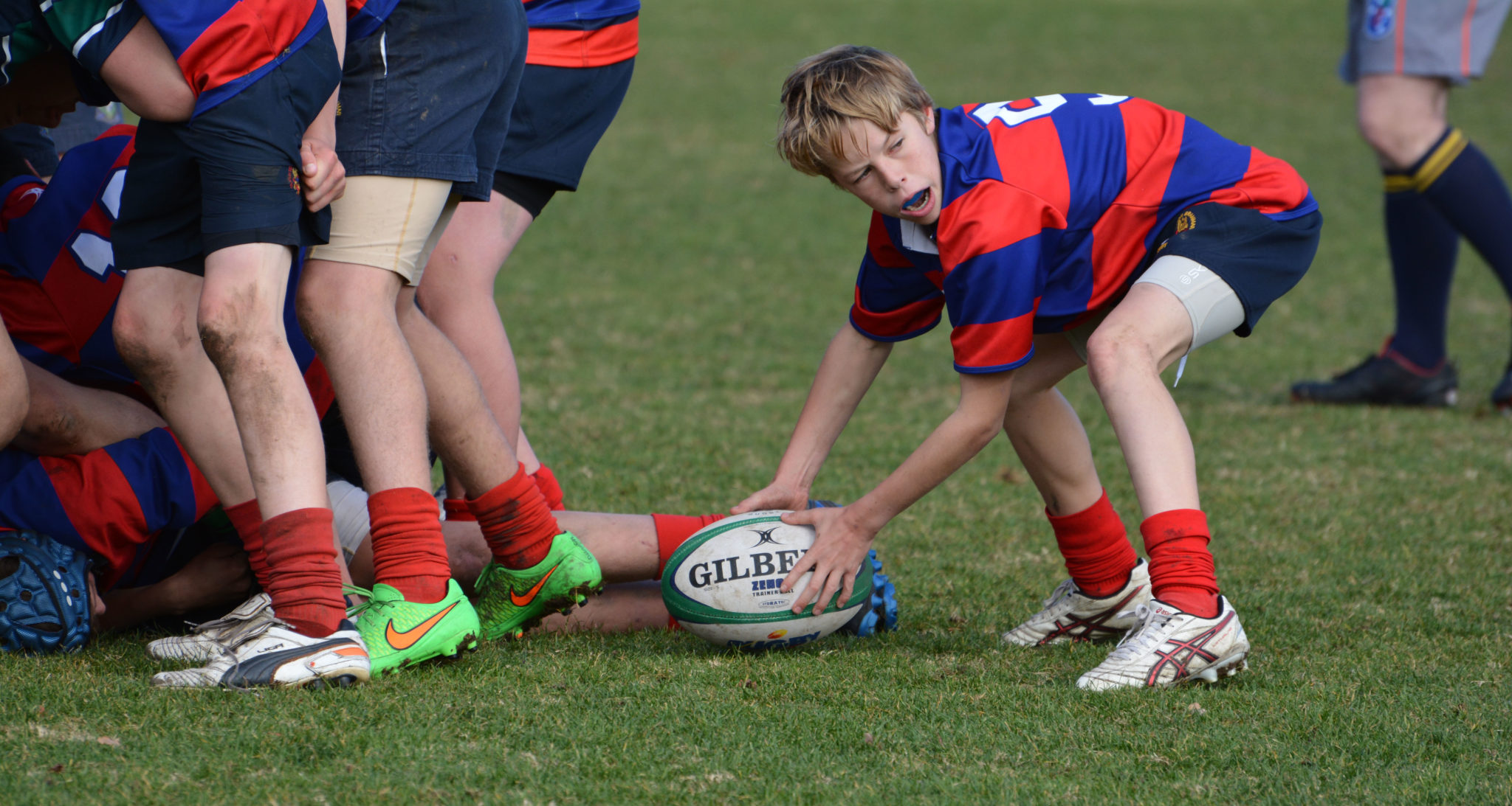 Middle School Boys Play Rugby Brighton Grammar Leading Private