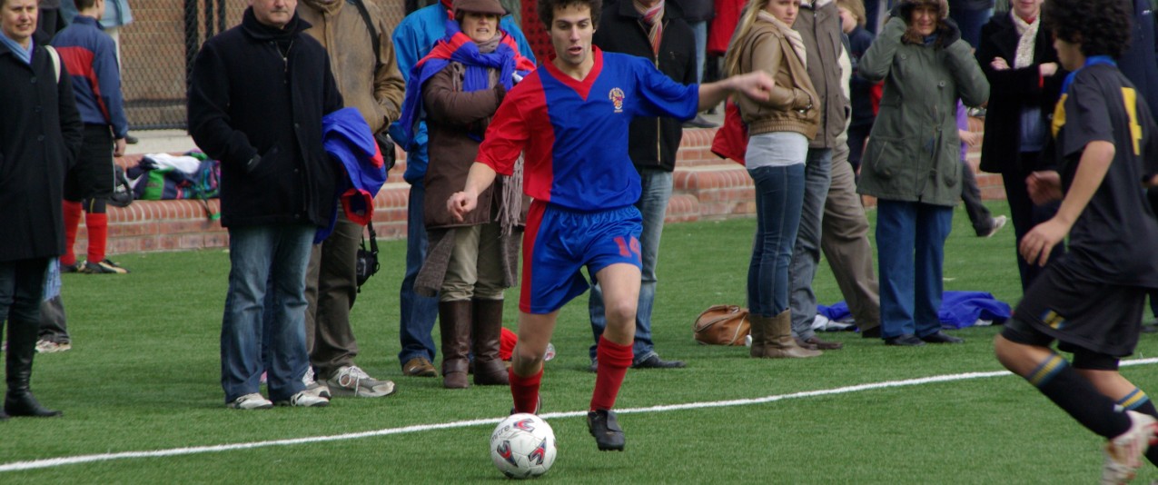 Brighton Grammar Soccer team plays Carey Grammar