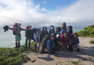 Leading Boys School, Brighton Grammar's Year 9 King Island Hike 2015