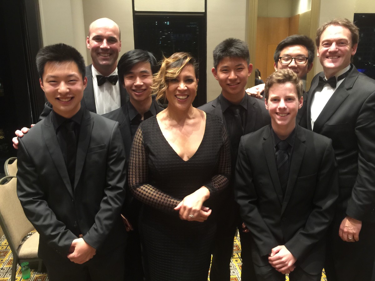 Leading Boys Private School in melbourne, Brighton Grammar, Music Boys Perform with Kate Cerebrano