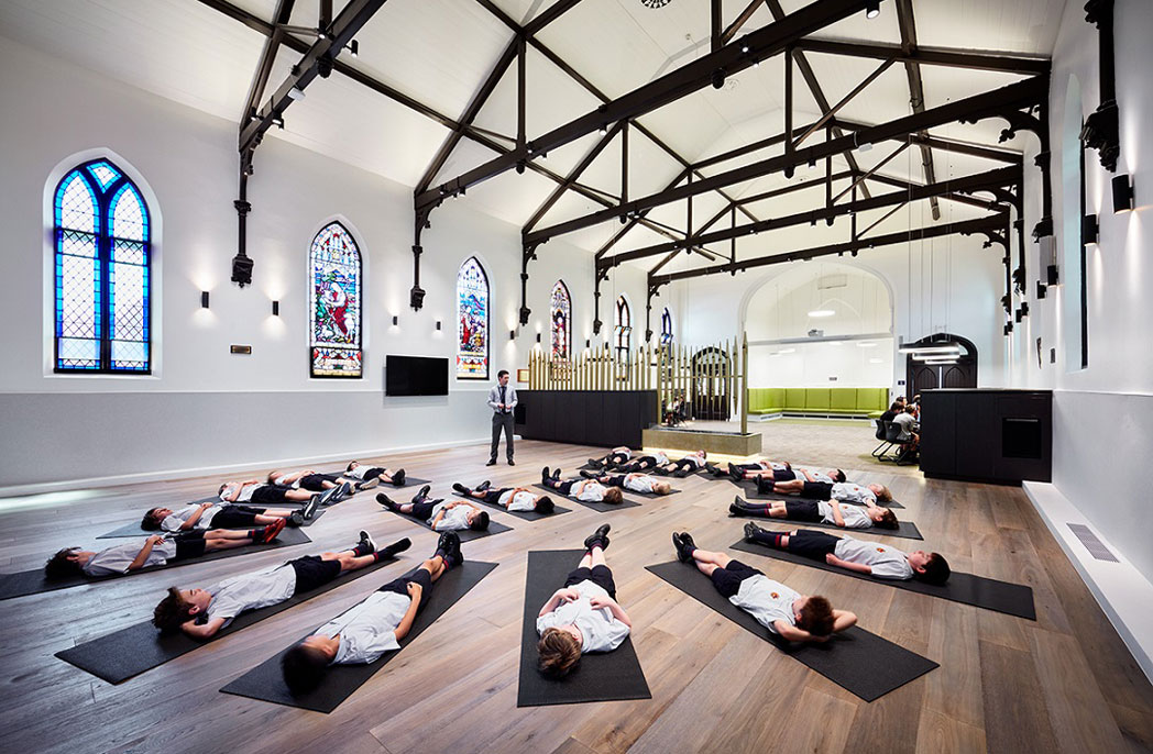 BGS wellbeing centre in Australian Design review