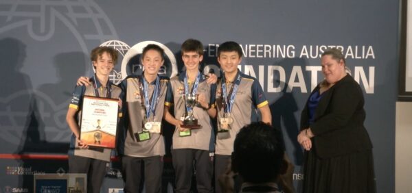 Brighton Grammar Students win F1 in Schools National Championships