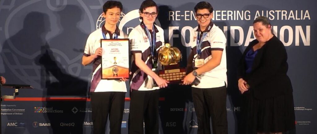 Brighton Grammar students win F1 in schools australian national championships